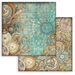 Set de scrapbooking Backgrounds Sir Vagabond in Fantasy World Stamperia 30x30cm
