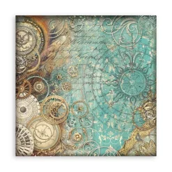 Set de scrapbooking Backgrounds Sir Vagabond in Fantasy World Stamperia 30x30cm