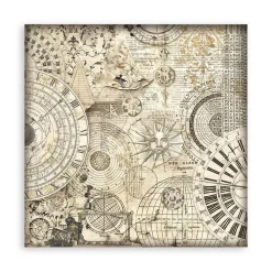 Set de scrapbooking Backgrounds Sir Vagabond in Fantasy World Stamperia 30x30cm