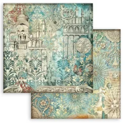 Set de scrapbooking Backgrounds Sir Vagabond in Fantasy World Stamperia 30x30cm