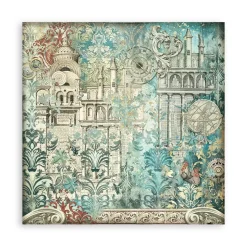 Set de scrapbooking Backgrounds Sir Vagabond in Fantasy World Stamperia 30x30cm