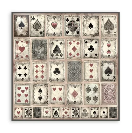 Set de scrapbooking Backgrounds Master of Magic Stamperia 20x20cm