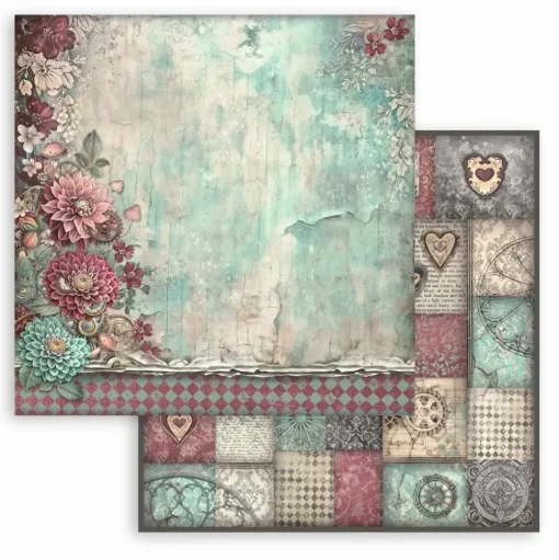 Set de scrapbooking Backgrounds Master of Magic Stamperia 20x20cm