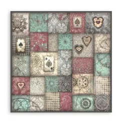 Set de scrapbooking Backgrounds Master of Magic Stamperia 20x20cm