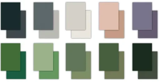 Set de scrapbooking Básicos Botany Boutique Craft Consortium A4