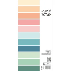 Set de Scrapbooking Básicos Tropical Dream ModaScrap 15x30cm