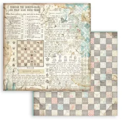 Set de Scrapbooking Fondos Alice Through the Looking Glass Stamperia 20x20cm