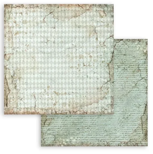 Set de Scrapbooking Fondos Alice Through the Looking Glass Stamperia 20x20cm