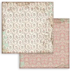 Set de Scrapbooking Fondos Alice Through the Looking Glass Stamperia 20x20cm