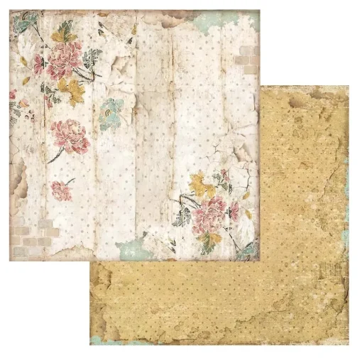 Set de Scrapbooking Fondos Alice Through the Looking Glass Stamperia 20x20cm