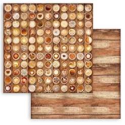 Set de scrapbooking Fondos Coffee & Chocolate Stamperia 30x30cm