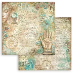 Set de scrapbooking Fortune Stamperia 20x20cm