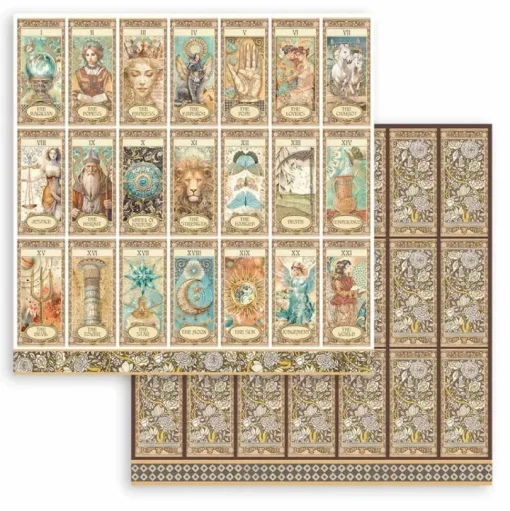 Set de scrapbooking Fortune Stamperia 20x20cm