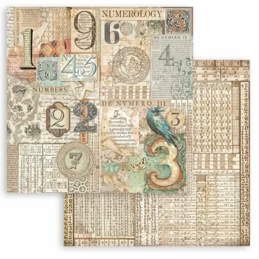 Set de scrapbooking Fortune Stamperia 20x20cm