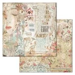 Set de scrapbooking Imagine Stamperia 20x20cm