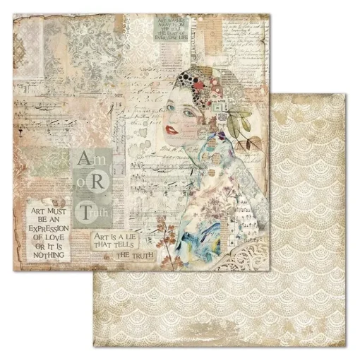 Set de scrapbooking Imagine Stamperia 20x20cm