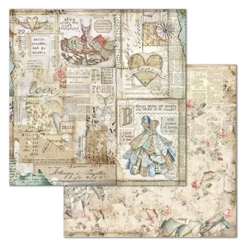Set de scrapbooking Imagine Stamperia 20x20cm