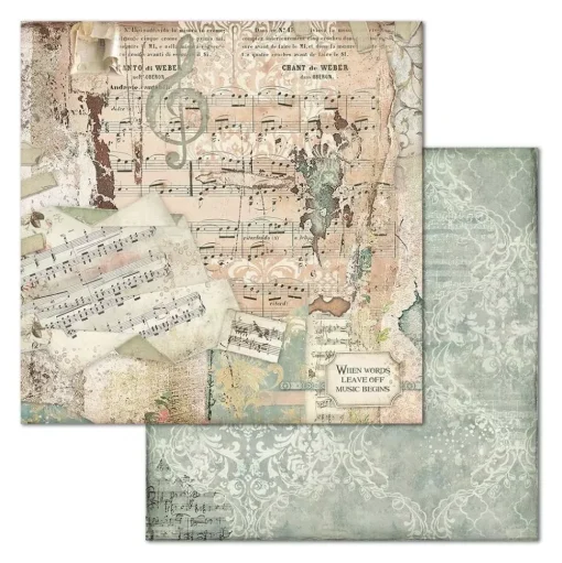 Set de scrapbooking Imagine Stamperia 20x20cm