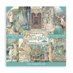 Set de Scrapbooking Magic Forest Stamperia 20x20cm