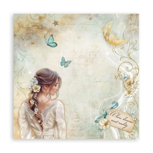 Set de scrapbooking Masquerade Stamperia 30x30cm