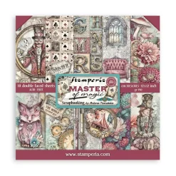 Set de scrapbooking Master of Magic Stamperia 30x30cm