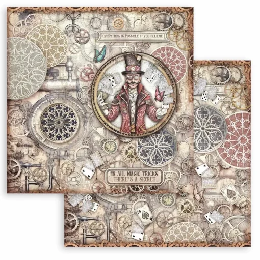 Set de scrapbooking Master of Magic Stamperia 30x30cm