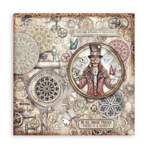 Set de scrapbooking Master of Magic Stamperia 30x30cm