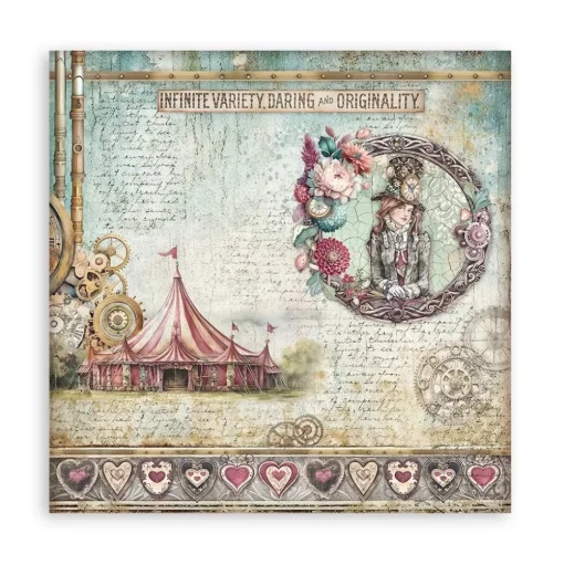 Set de scrapbooking Master of Magic Stamperia 30x30cm