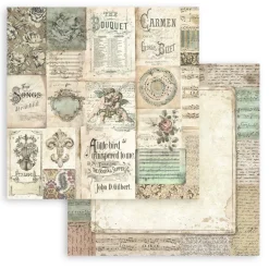 Set de scrapbooking Music Stamperia 20x20cm