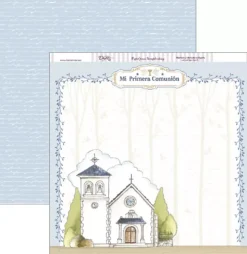 Set de scrapbooking Niño de comunión 2018 Dayka 20x20cm