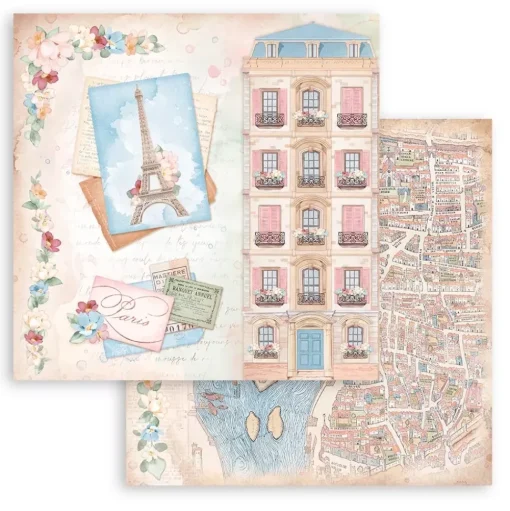 Set de scrapbooking Oh Là Là Stamperia 20x20cm
