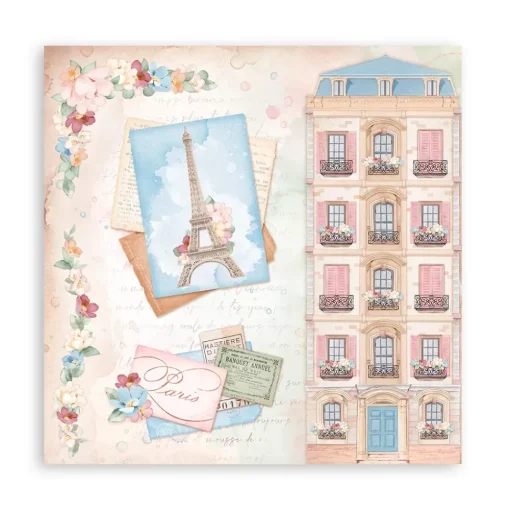 Set de scrapbooking Oh Là Là Stamperia 20x20cm