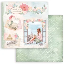 Set de scrapbooking Oh Là Là Stamperia 20x20cm
