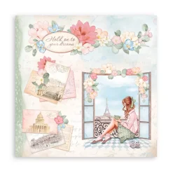 Set de scrapbooking Oh Là Là Stamperia 20x20cm