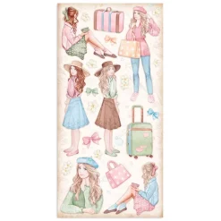 Set de scrapbooking Oh Là Là Stamperia 15x30cm