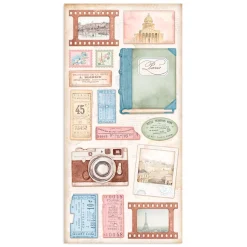 Set de scrapbooking Oh Là Là Stamperia 15x30cm