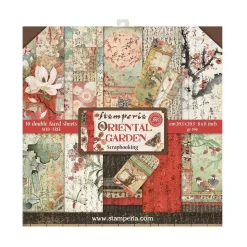Set de scrapbooking Oriental Garden Stamperia 20x20cm