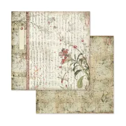 Set de scrapbooking Oriental Garden Stamperia 20x20cm