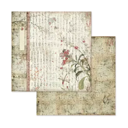 Set de scrapbooking Oriental Garden Stamperia 20x20cm