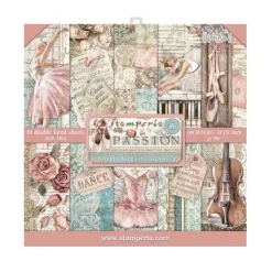 Set de Scrapbooking Passion Stamperia 30x30cm