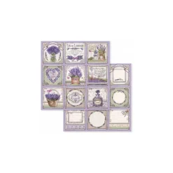Set de Scrapbooking Provence Stamperia 20x20cm parte 2