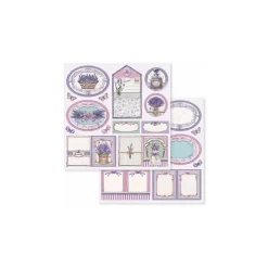Set de Scrapbooking Provence Stamperia 20x20cm parte 2