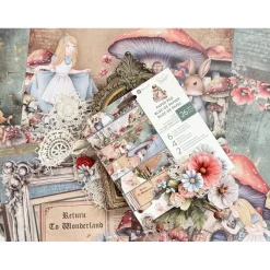 Set de Scrapbooking Return To Wonderland Prima Marketing 15x15cm