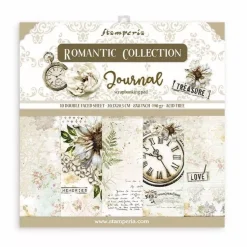 Set de Scrapbooking Romantic Journal Stamperia 20x20cm