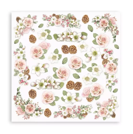 Set de scrapbooking Roseland Stamperia 30x30cm