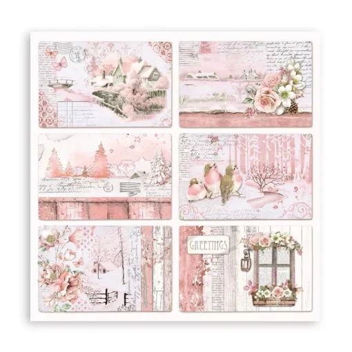 Set de scrapbooking Roseland Stamperia 30x30cm