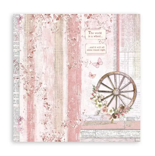 Set de scrapbooking Roseland Stamperia 30x30cm