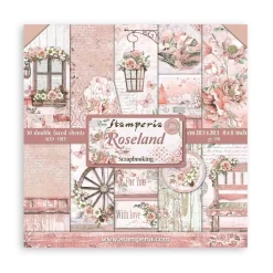 Set de scrapbooking Roseland Stamperia 20x20cm