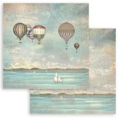Set de scrapbooking Sea Land Stamperia 20x20cm