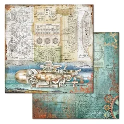 Set de scrapbooking Sea World Stamperia 20x20cm